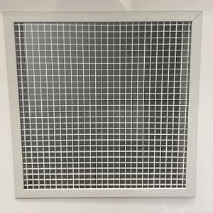 square skylight diffuser vented