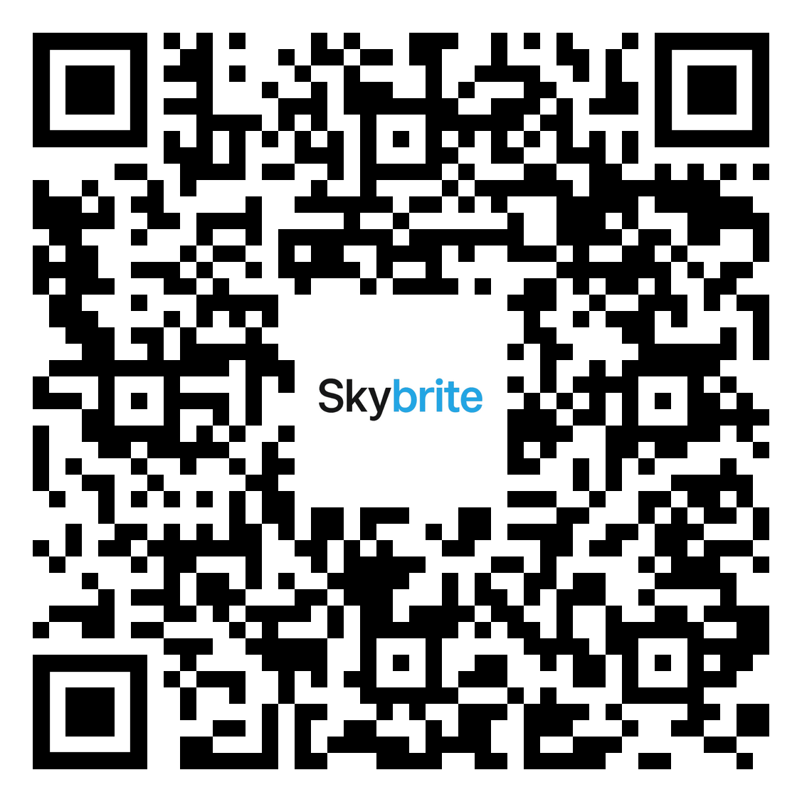 QR skylight measuring guides