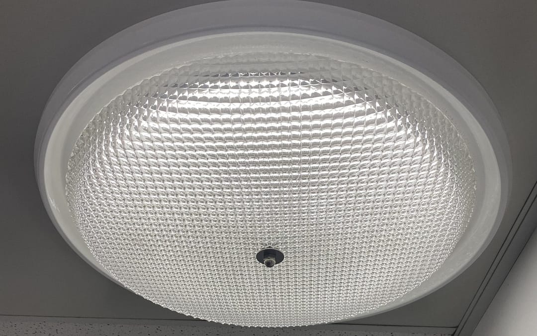 round skylight diffuser vented